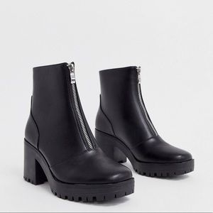 Raid Exclusive Janella Chunky Boots In Black
